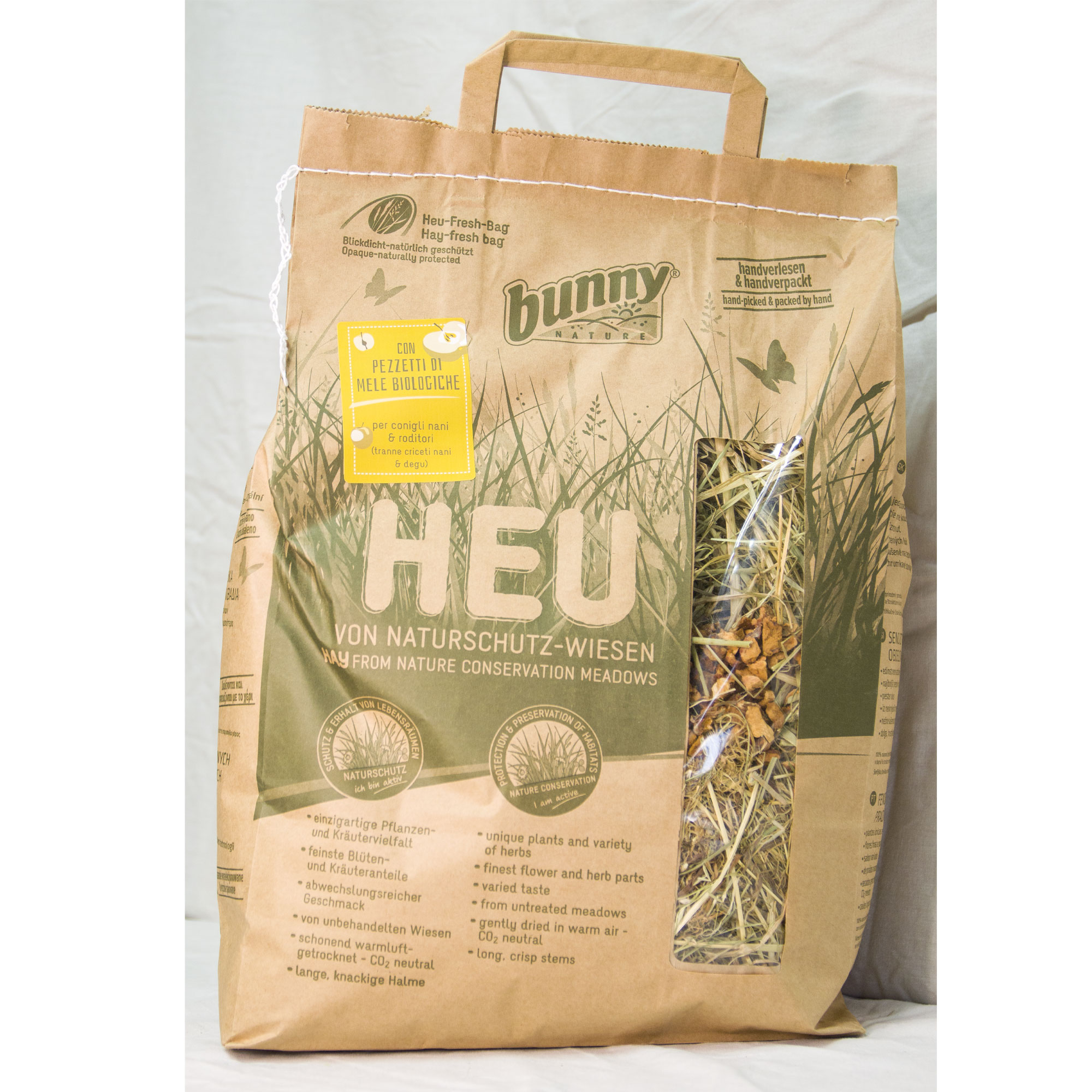 Bunny - Fresh Hay Natural Meadows - Organic Apples 250 g