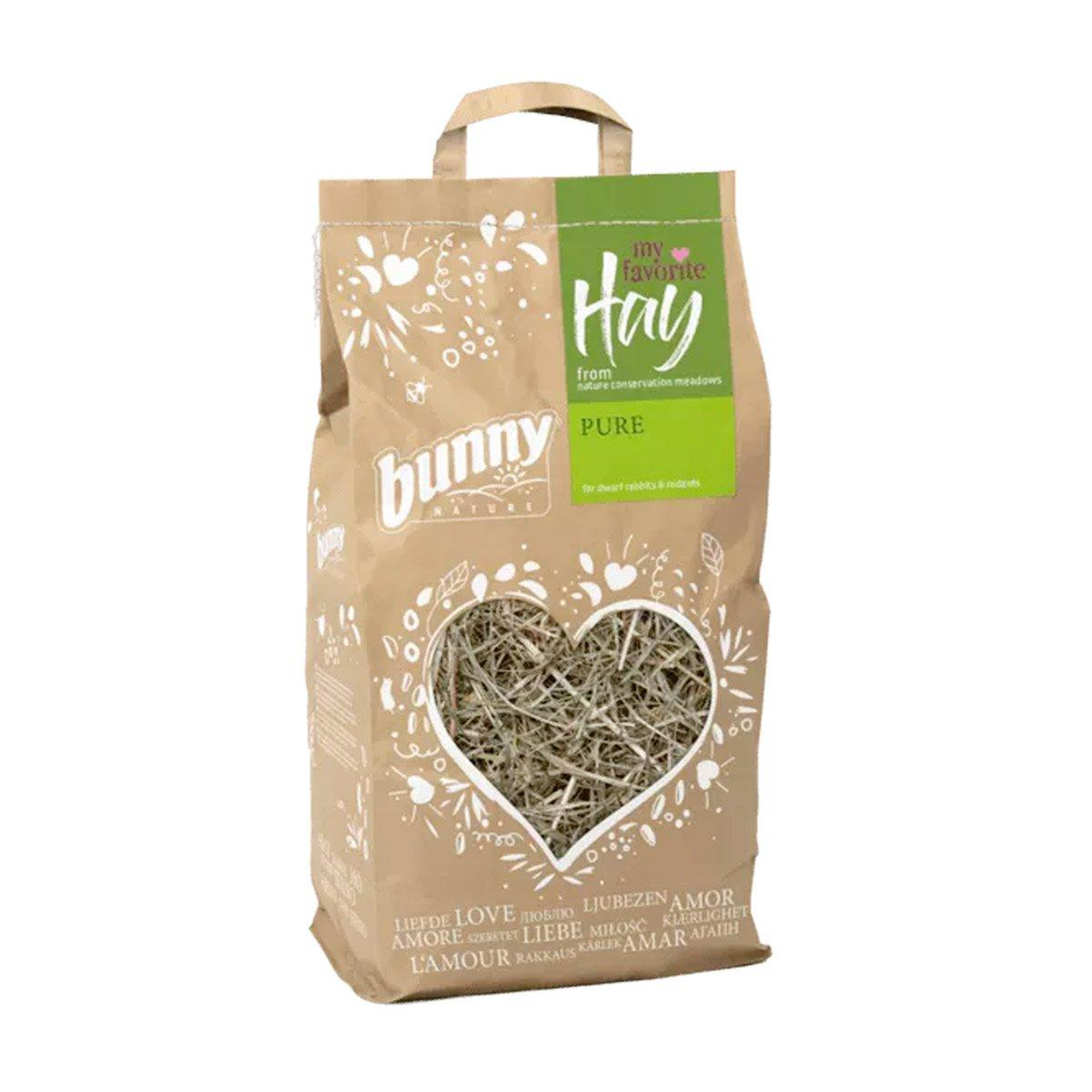 Bunny - Bunny My Favorite Hay - Fresh Hay - Pure 100 g