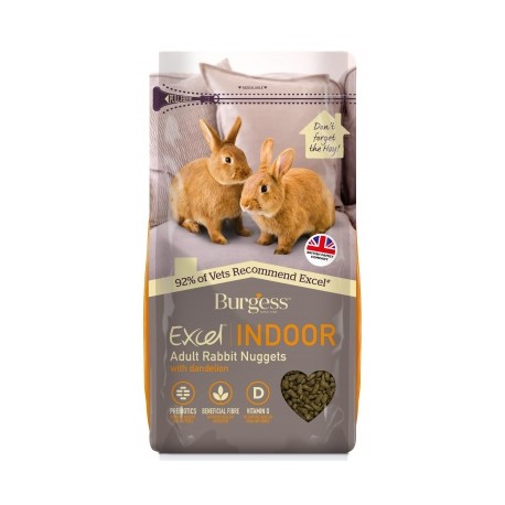 Burgess Excel - Adult Rabbit Indoor 1,5 kg