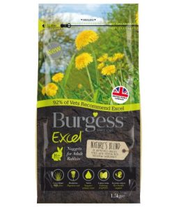 Burgess Excel - Adult Rabbit Nature Blend Nuggets 1,5 kg