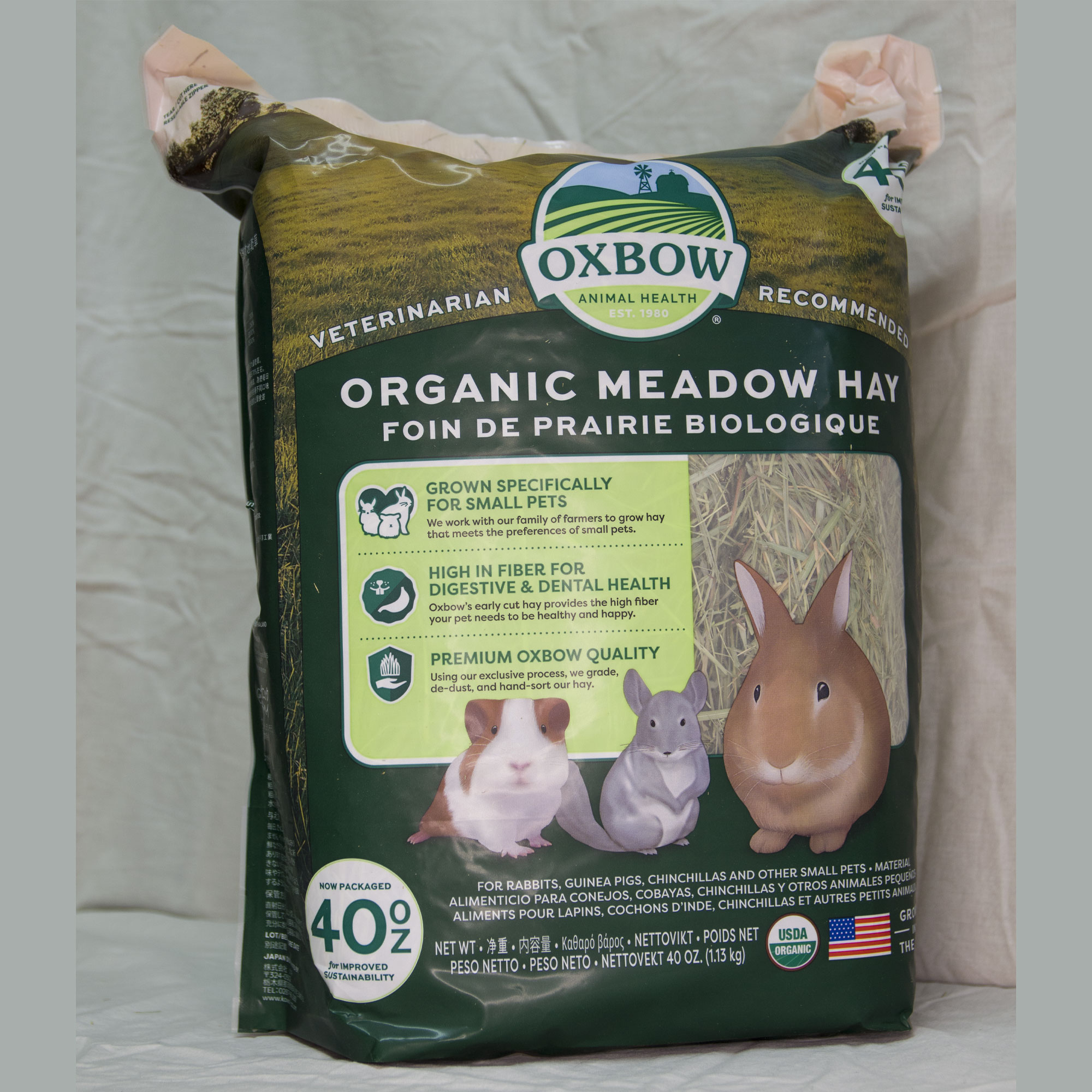 Oxbow - Organic Meadow Hay (fieni misti) da agricoltura biologica 1,13 kg