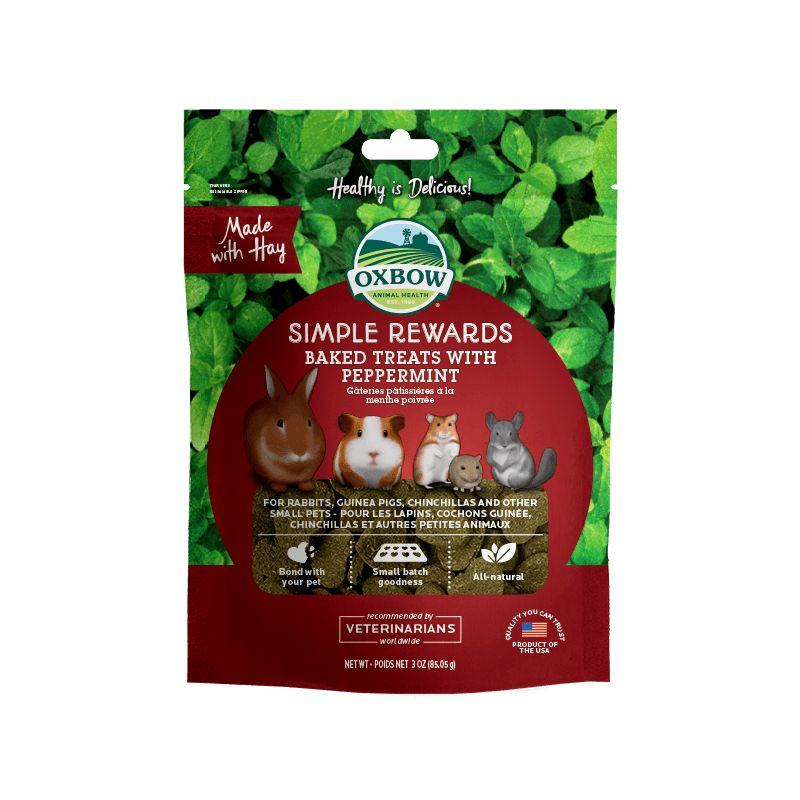 Oxbow - Simple Rewards - Baked Treats with Peppermint 85 g