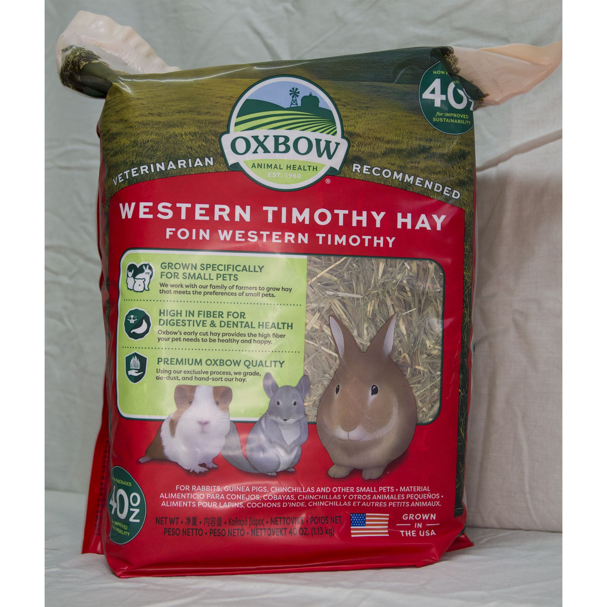 Oxbow - Fieno Western Timothy 2,55 kg