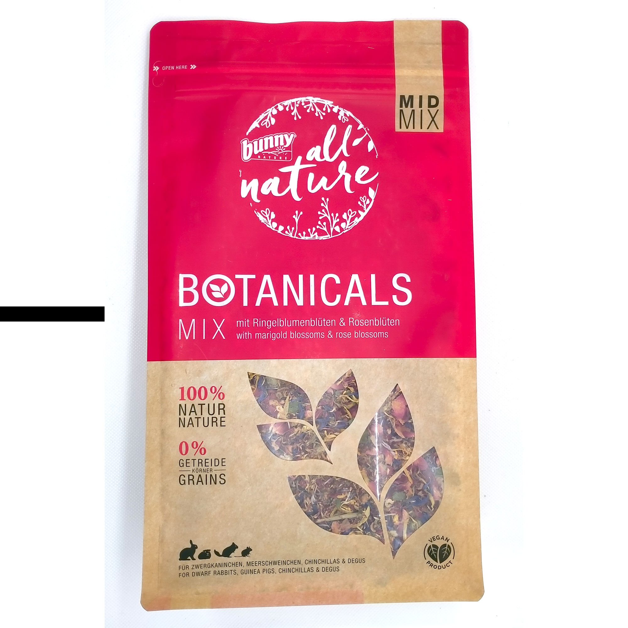 Bunny - Botanicals MID MIX con Calendula e Fiori di Rosa 130 g