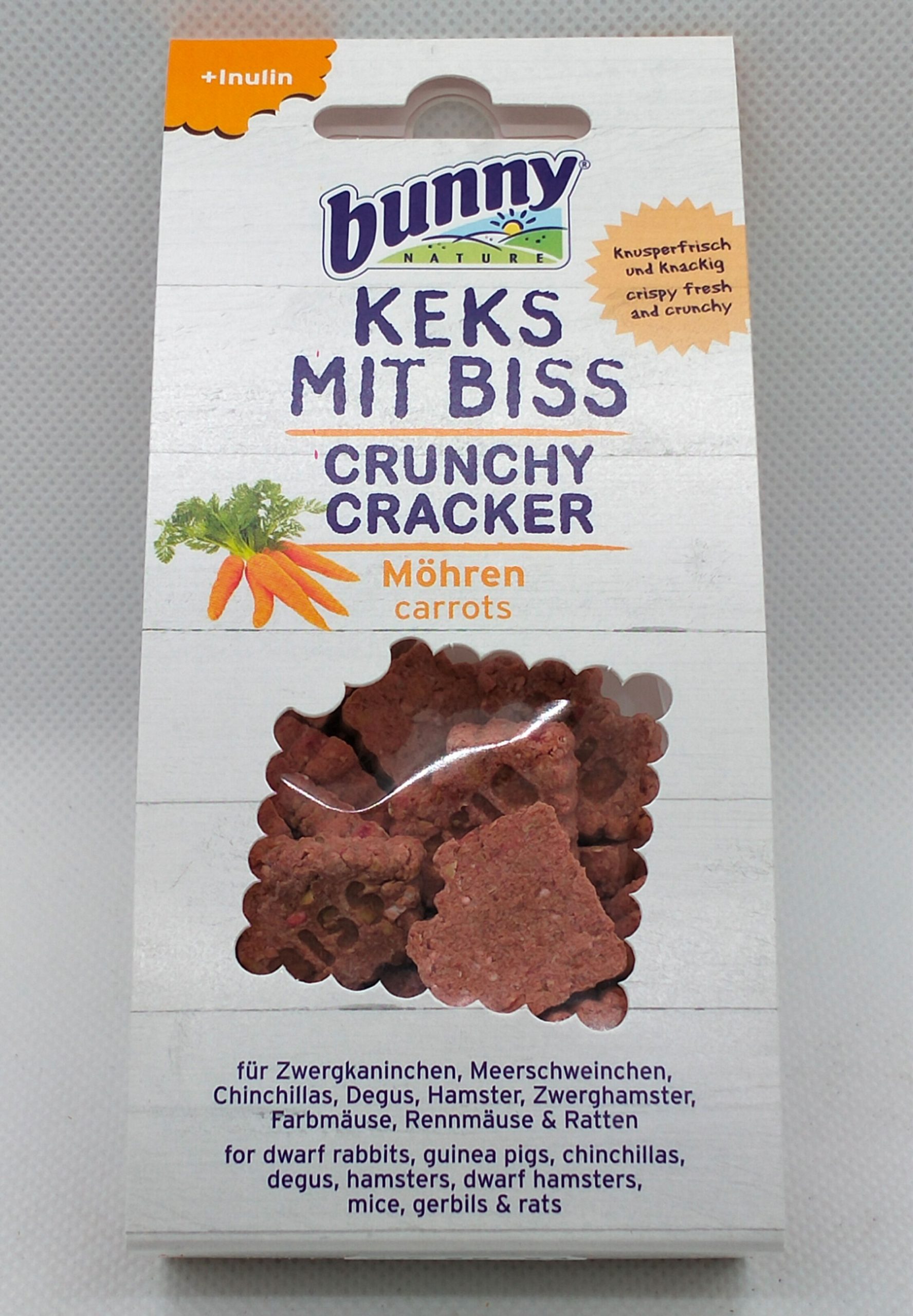Bunny - Biscotti Saporiti Carota 50 g