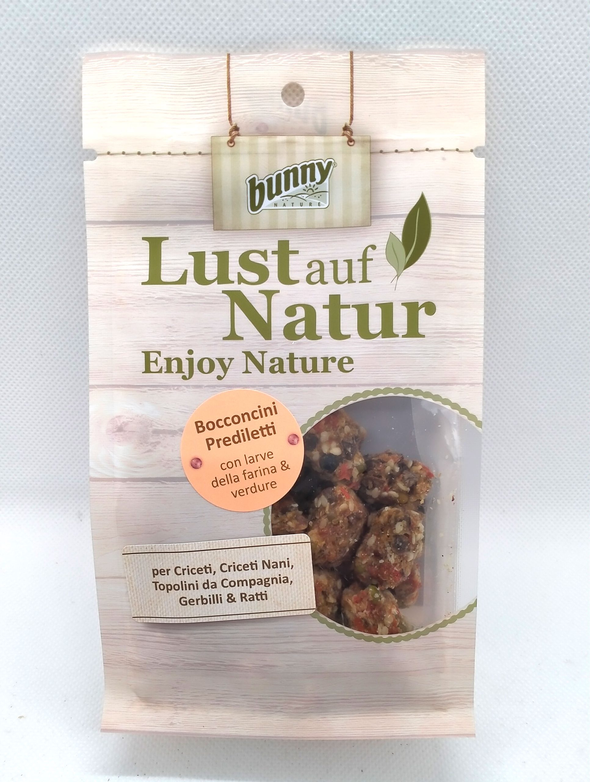 Bunny - Enjoy Nature bocconcini prediletti Larve della Farina e Verdure 75 g