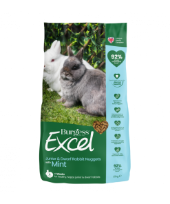 Burgess Excel - Crocchette per Conigli Giovani e Nani 1,5 kg