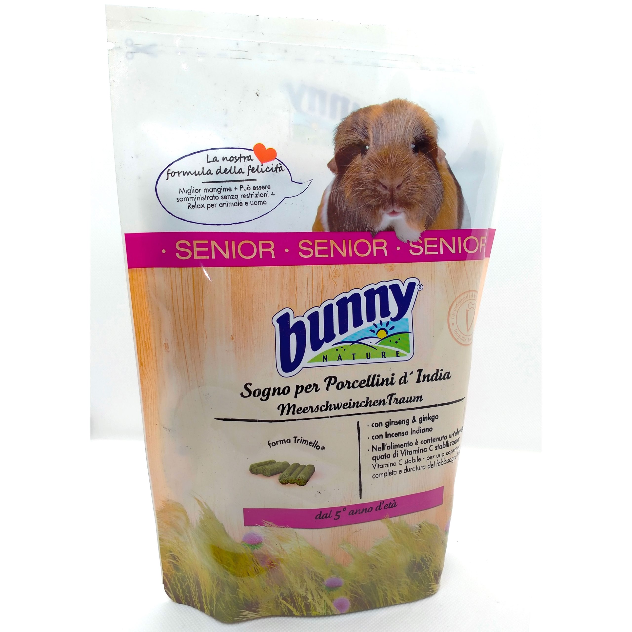 Bunny - Sogno per Cavie o Porcellini d'India Senior 750 g