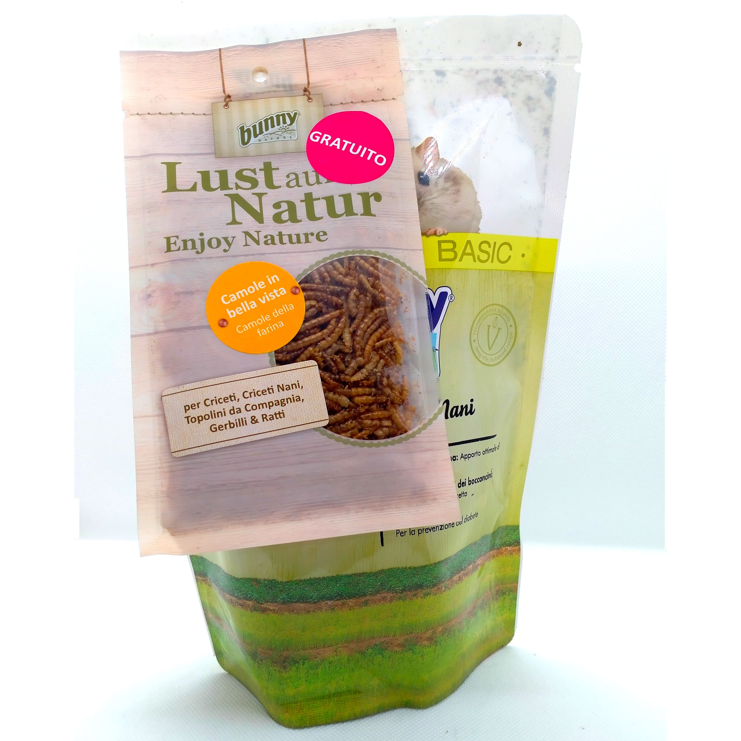Bunny - Dream for Dwarf Hamsters (with 35 g mealworms gift) 400 g