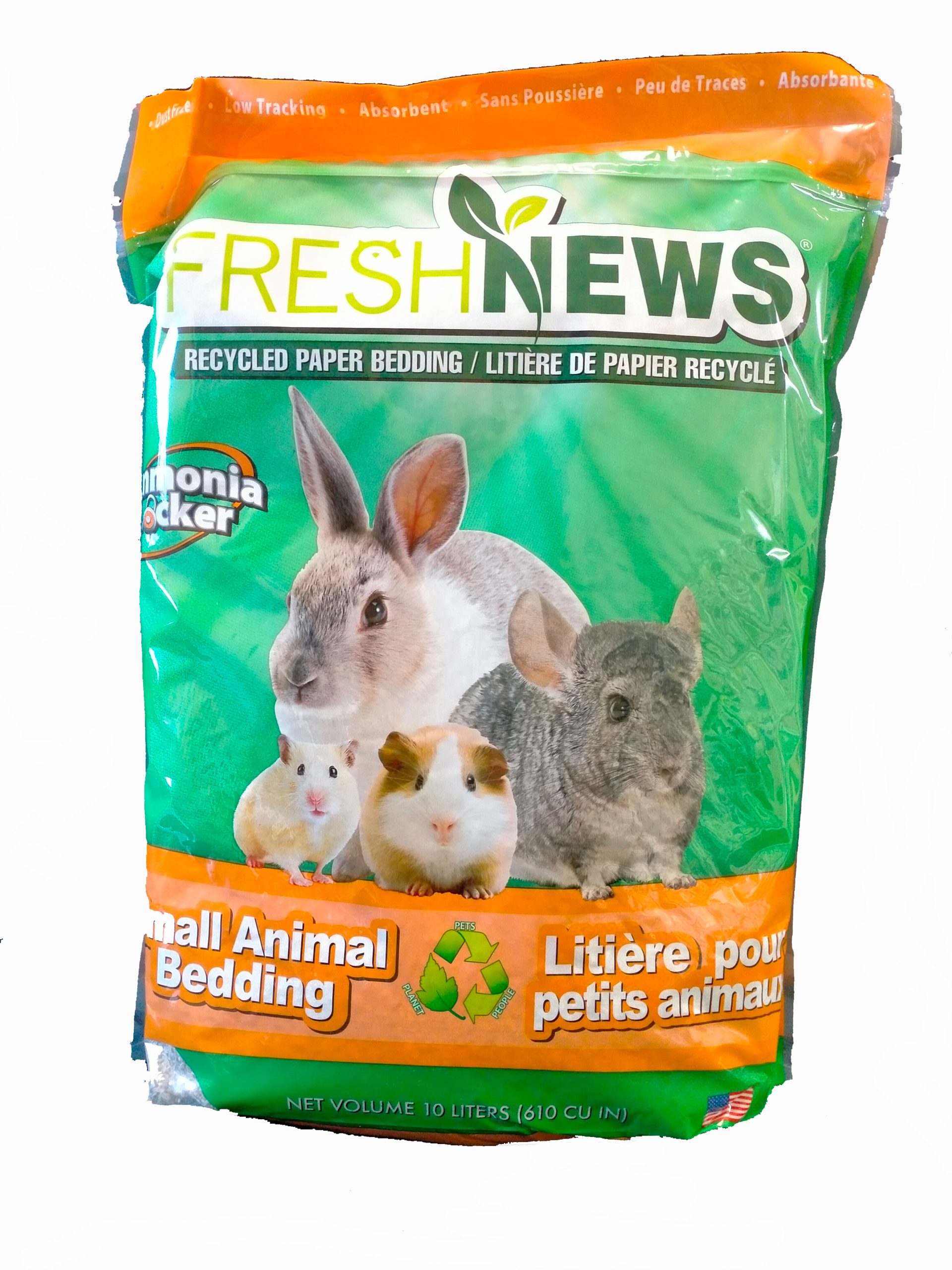 Lettiera Fresh News per piccoli animali (Conigli, Cavie, Criceti, Gerbilli...) 10 L