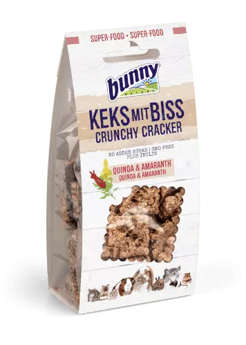 Bunny - Biscotti Saporiti Quinoa & Amaranto 50 g