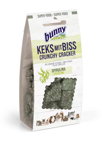 Bunny - Tasty Biscuits Spirulina 50 g