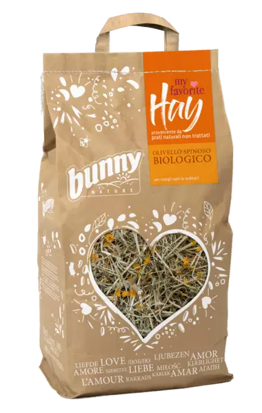 Bunny - Bunny My Favorite Hay - Fresh Hay with Sea Buckthorn - Pure 100 g