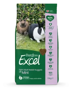 Burgess Excel - Light Rabbit Nuggets 1,5 kg