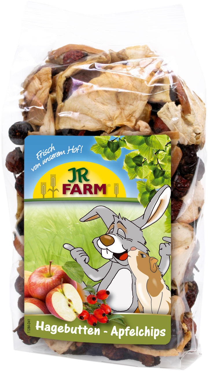 JR-Farm - Pezzi di Mela e Rosa Canina 125g