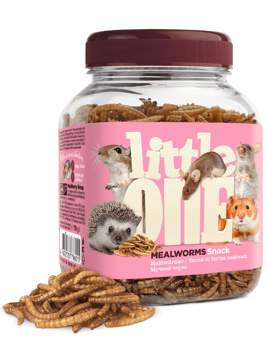 Mealberry - Little One snack vermi della farina 70 g