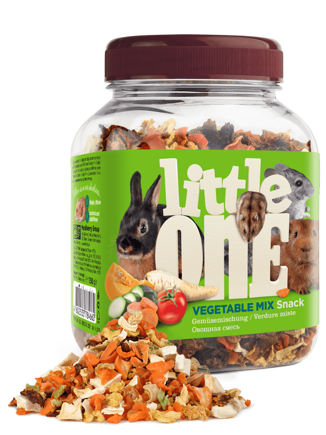 Mealberry - Little One snack mix verdure 140 g