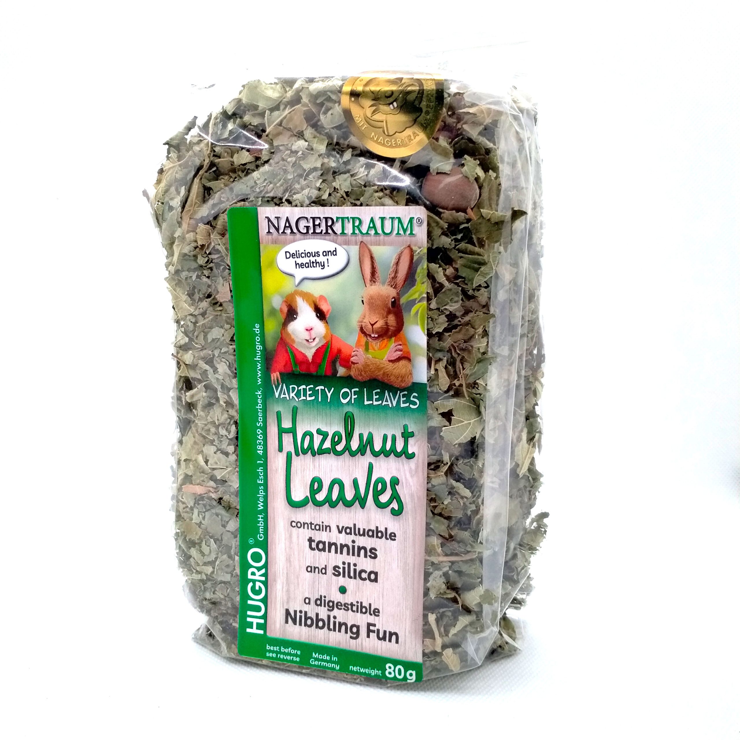 HUGRO - Foglie di Nocciole 80 gr
