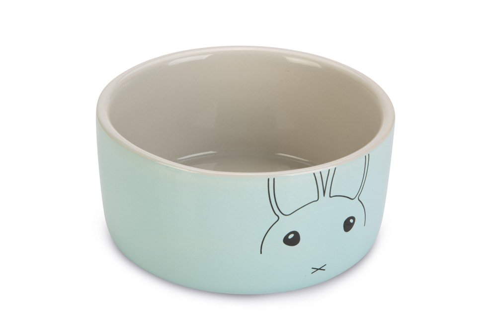 Beeztees - Ciotola per conigli Joela 12×5,5 cm