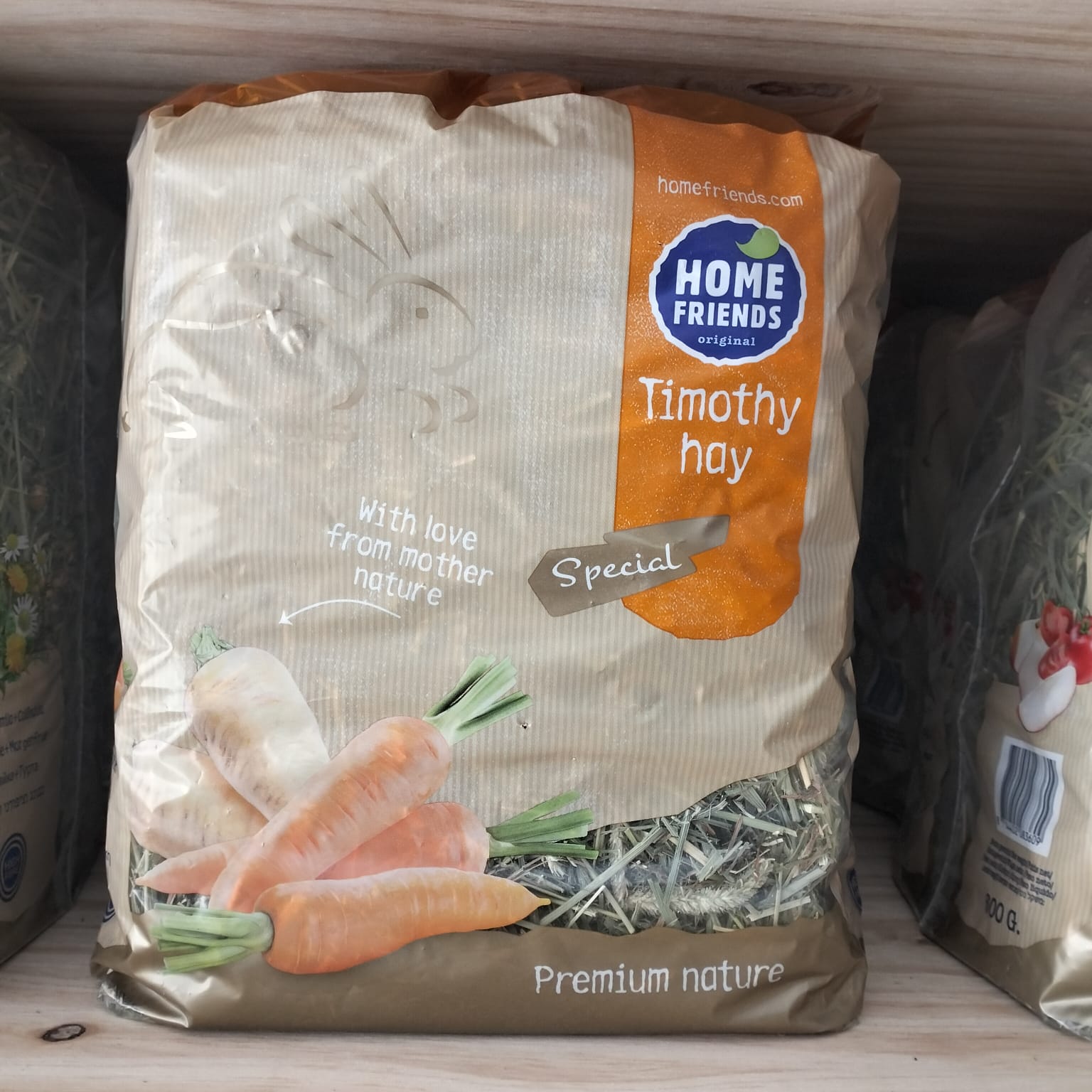 Home Friends - Fieno Timothy Carota/Pastinaca 600 g