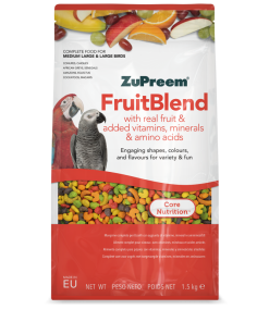 Zupreem - Fruit Med/Large Birds 1,5 Kg