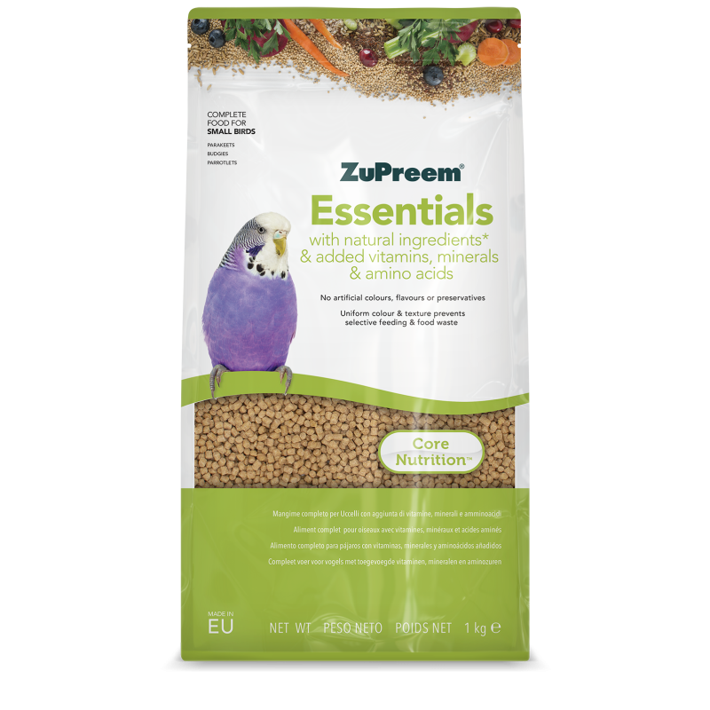 Zupreem Essentials Small Birds 1Kg