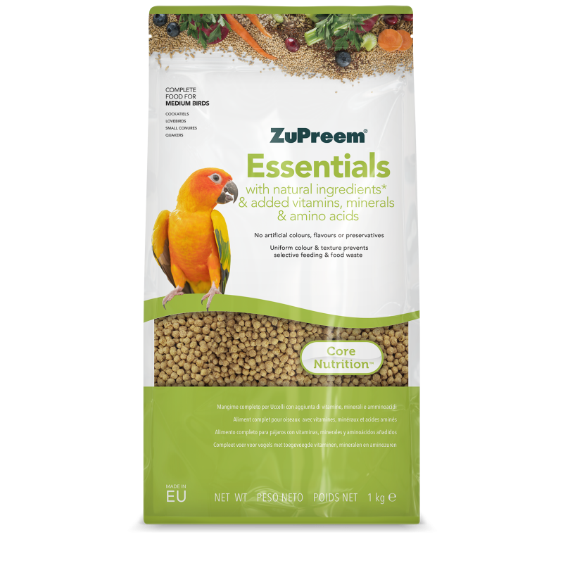 Zupreem Essentials Medium Birds 1 Kg