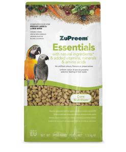 Zupreem Essentials Medium/ Large Birds 1,5 Kg